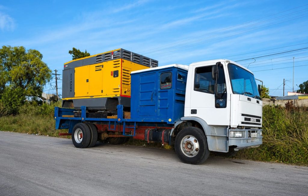 Borehole Drilling Truck